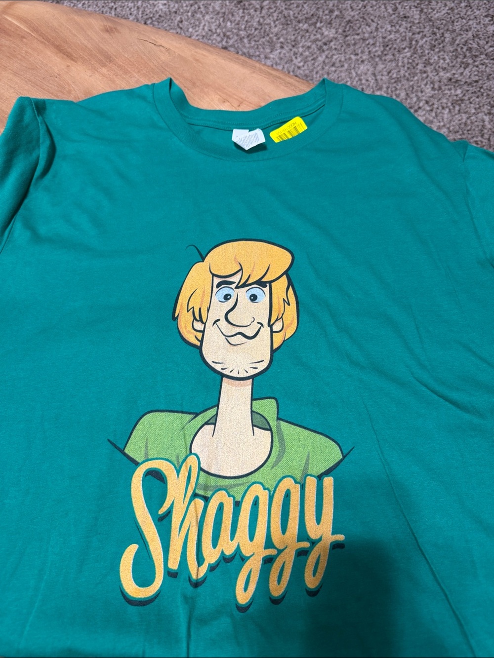 Bella Canvas Teal Shaggy Graphic Short Sleeve Tee